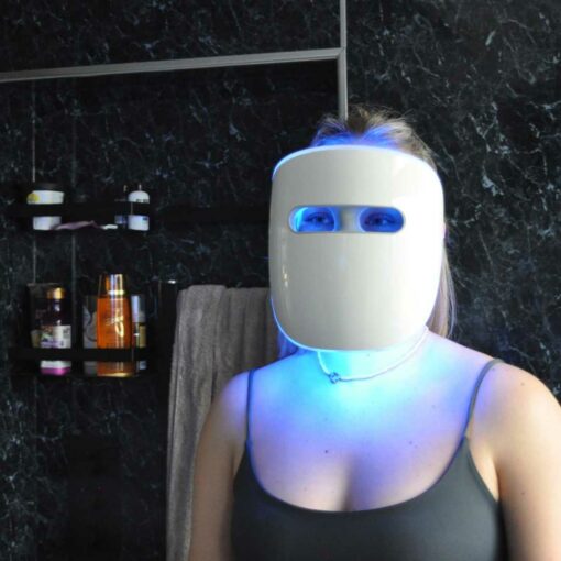 Glomask–LED-ljusterapi för ansiktet tenscare.se